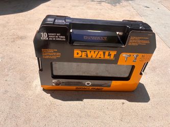 Dewalt 10 peace socket set