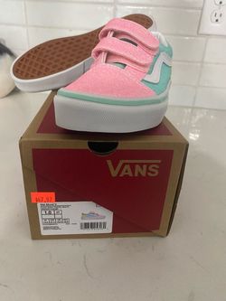 Girls size 1 Vans