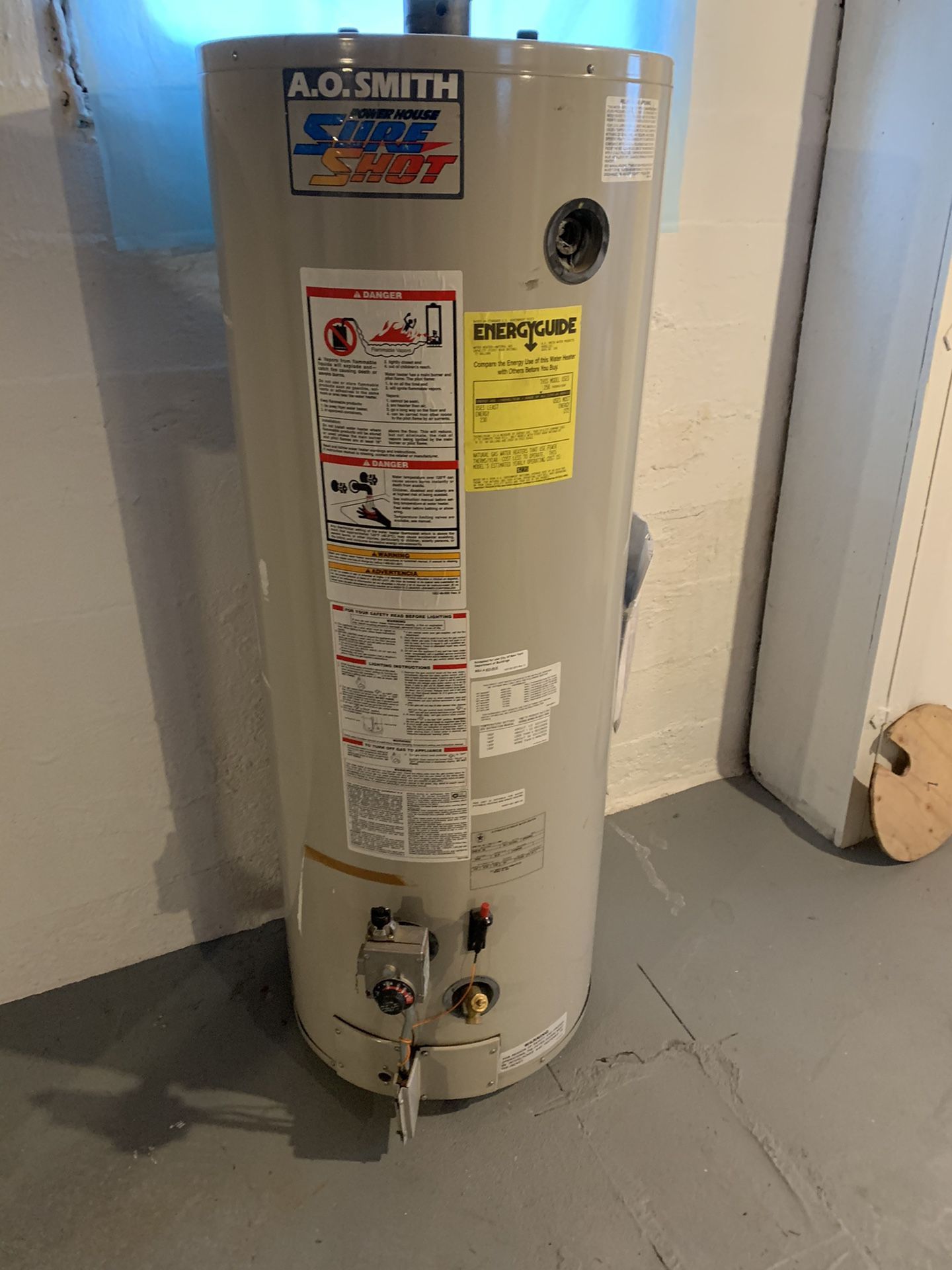50 gallon gas water heater