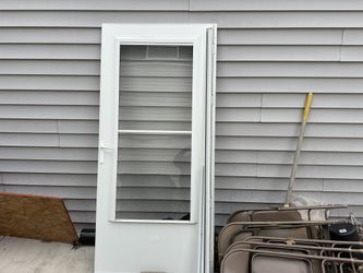New storm door