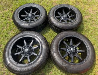 20in Fuel Offroad Truck Wheels 5x5.5 & 5x150 DODGE RAM TOYOTA TUNDRA 20x10