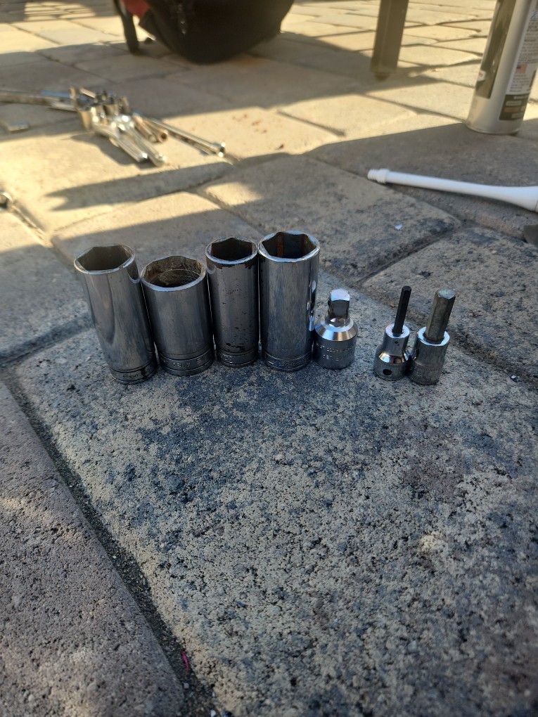 Snap-on Non Impact 3/8" And Adapter