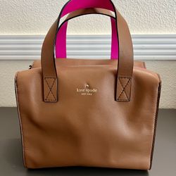 Kate Spade Brown Leather Bag 
