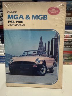 Vintage Clymer MGA & MGB 1956–1980 Shop Manual