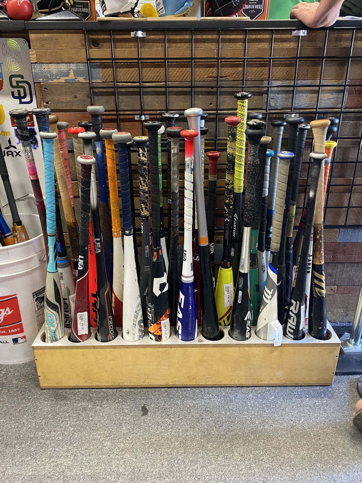 Huge Lot of Baseball Bats - BBCOR, USSSA & USA