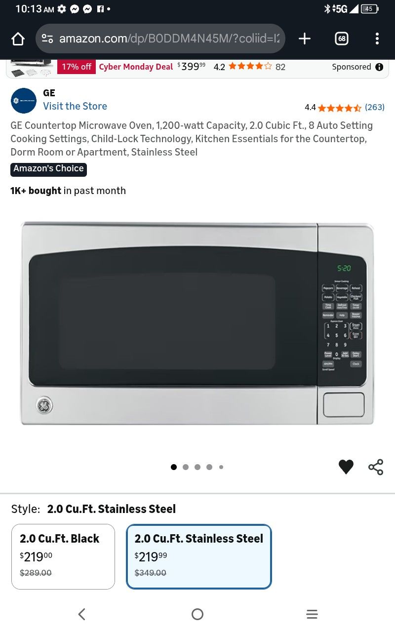 Brand New Microwave