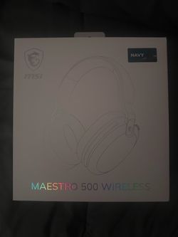 MSI Maestro 500 Wireless Gaming Headset Navy