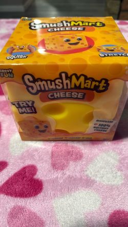 Smushmart cheese squishy