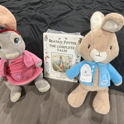 New Beatrix Potter Book Peter Rabbit Plushes