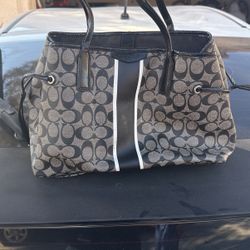 coach signature black/gray