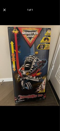 Monster Jam ThunderROARus Drop Play Set
