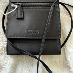 NWT Pedano Nylon Crossbody Wallet- Great Gift 