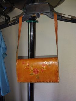 Wilson Leather Tooled Bag