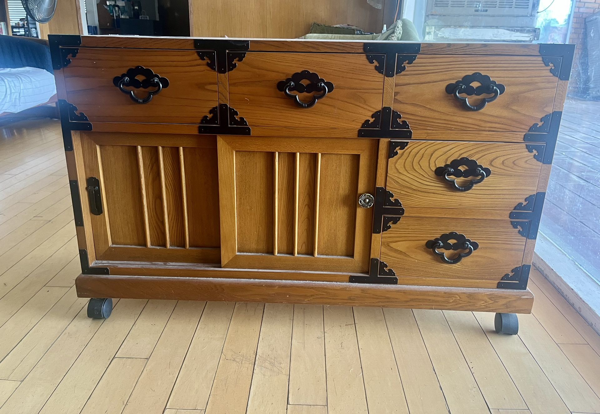 Wooden Cabinet And Organizer
