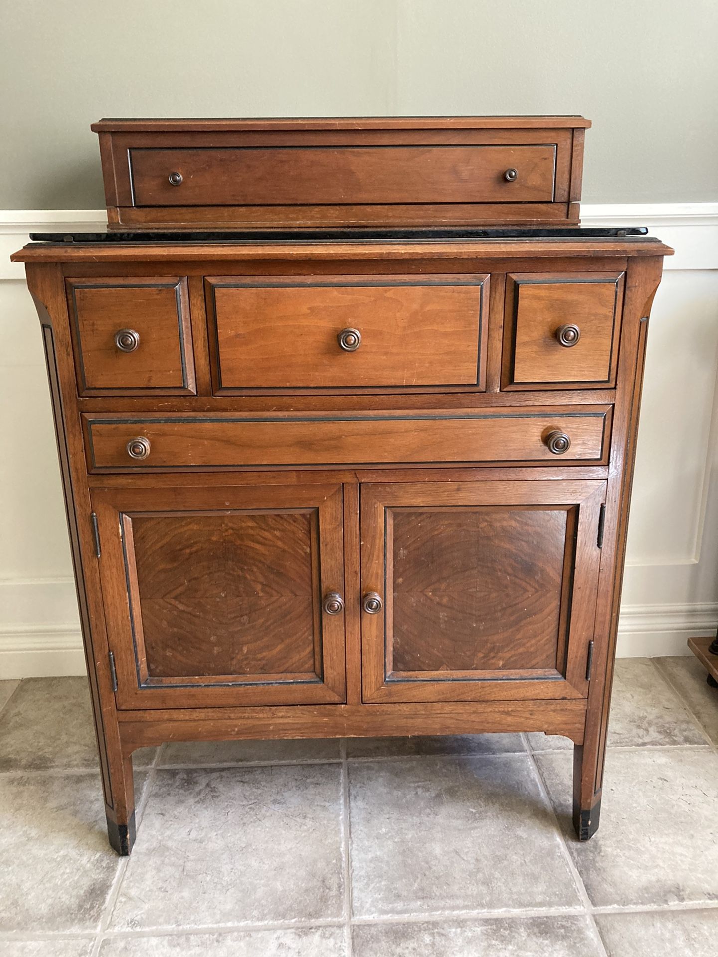 Antique W.D. Allison Physician’s cabinet