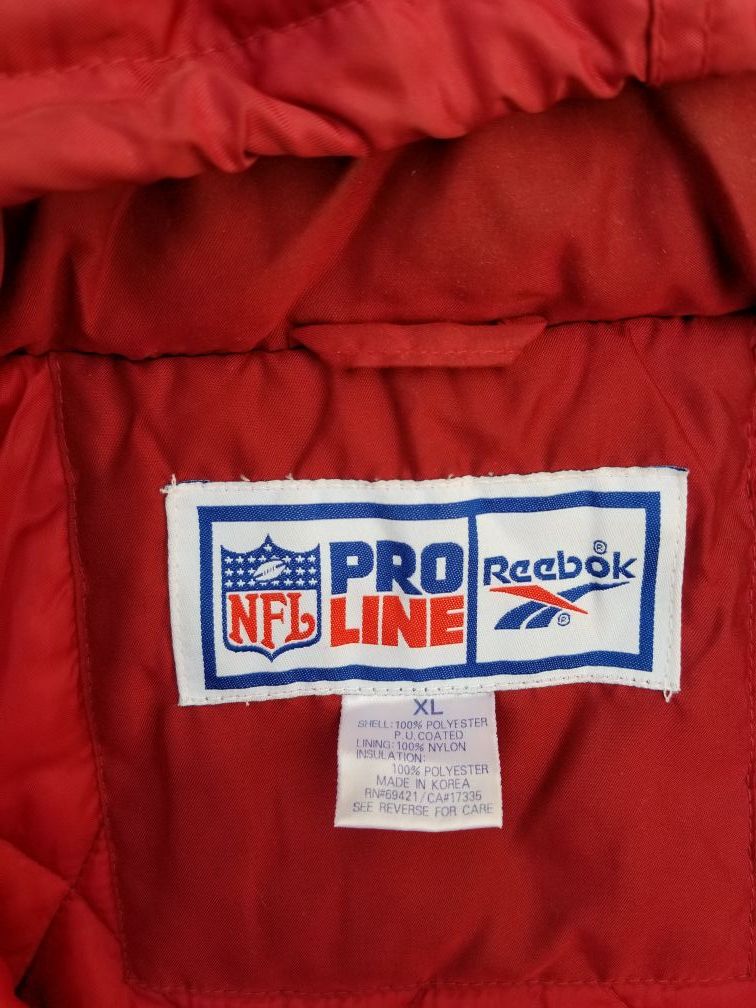 Vintage reebok 49ers jacket