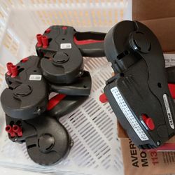 Monarch 1136 2-line Labelgun with 39 Packs of Labels total Of 300+ Rolls