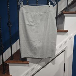 Mossimo, Gray tailored, knee-length pencil skirt sophisticated and polished look.