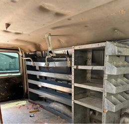 Cargo van shelving