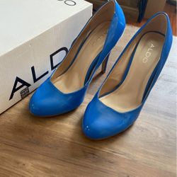 Aldo Blue Heels
