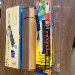 Fish Tank Reptile Light And Extra Bulb