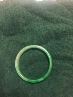 fake jade bracelet