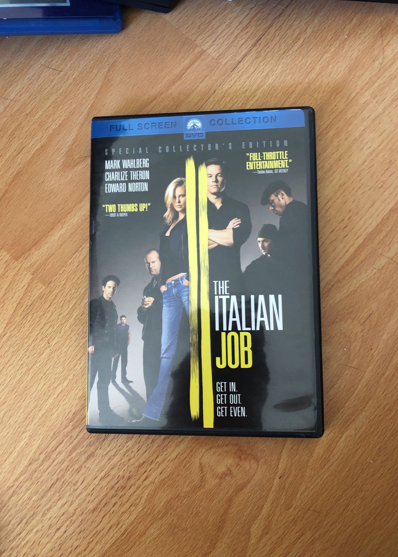 The Italian Job movie Dvd