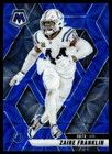 2025 Panini Mosaic Blue Scope Zaire Franklin Indianapolis Colts #41 Prizm