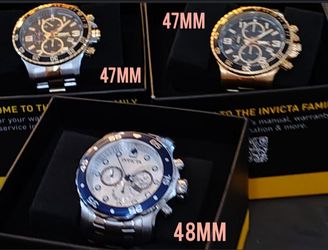 $190 FOR ALL 3 MEN'S INVICTA