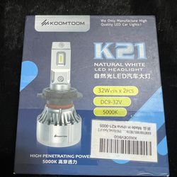 5000K H11/H8/H9/H16 Bulbs, 600% Super Bright and Focused Beam Bulb with 15000RPM Cooling Fan, Fog Bulbs,5 Min Plug-N-Play, Powersports Accessory Light