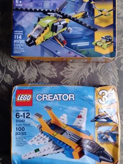 New Lego Set Super Soarer Helicopter Adventure 2 Set