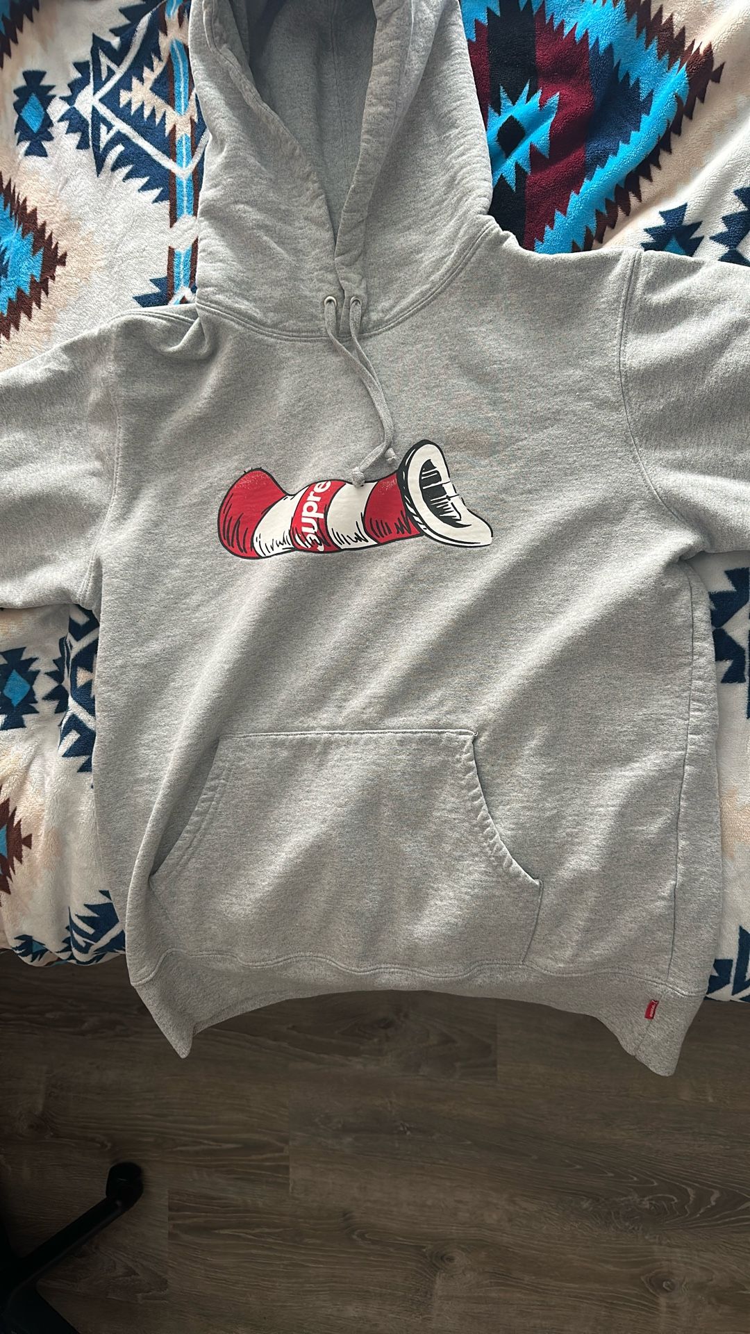 Supreme Cat in The Hat Hooded Sweatshirt