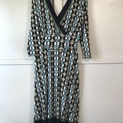 ✔️Stylish Geometric Print Dress 👗