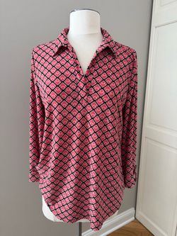 Jones New York Graphic Women’s top size S