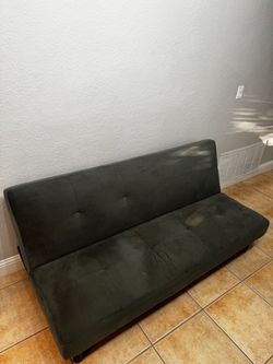 Charcoal grey sofa bed (TWIN)