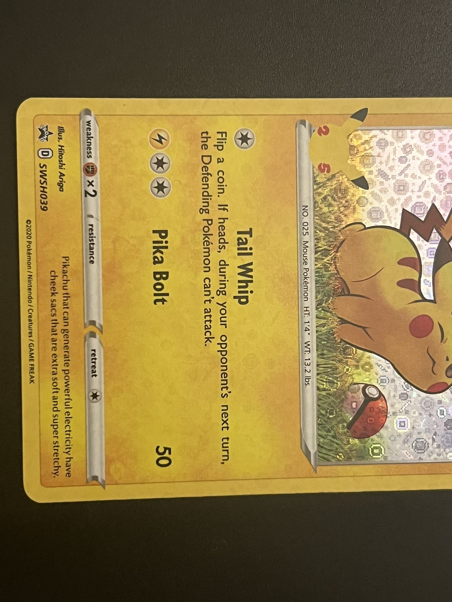 pikachu holographic card 2020 Pokemon Card Pikachu V 030/100 RR Holo Rare 2020 MINT Japanese g206