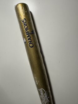 LA Dodgers Gold Mini Bat 
