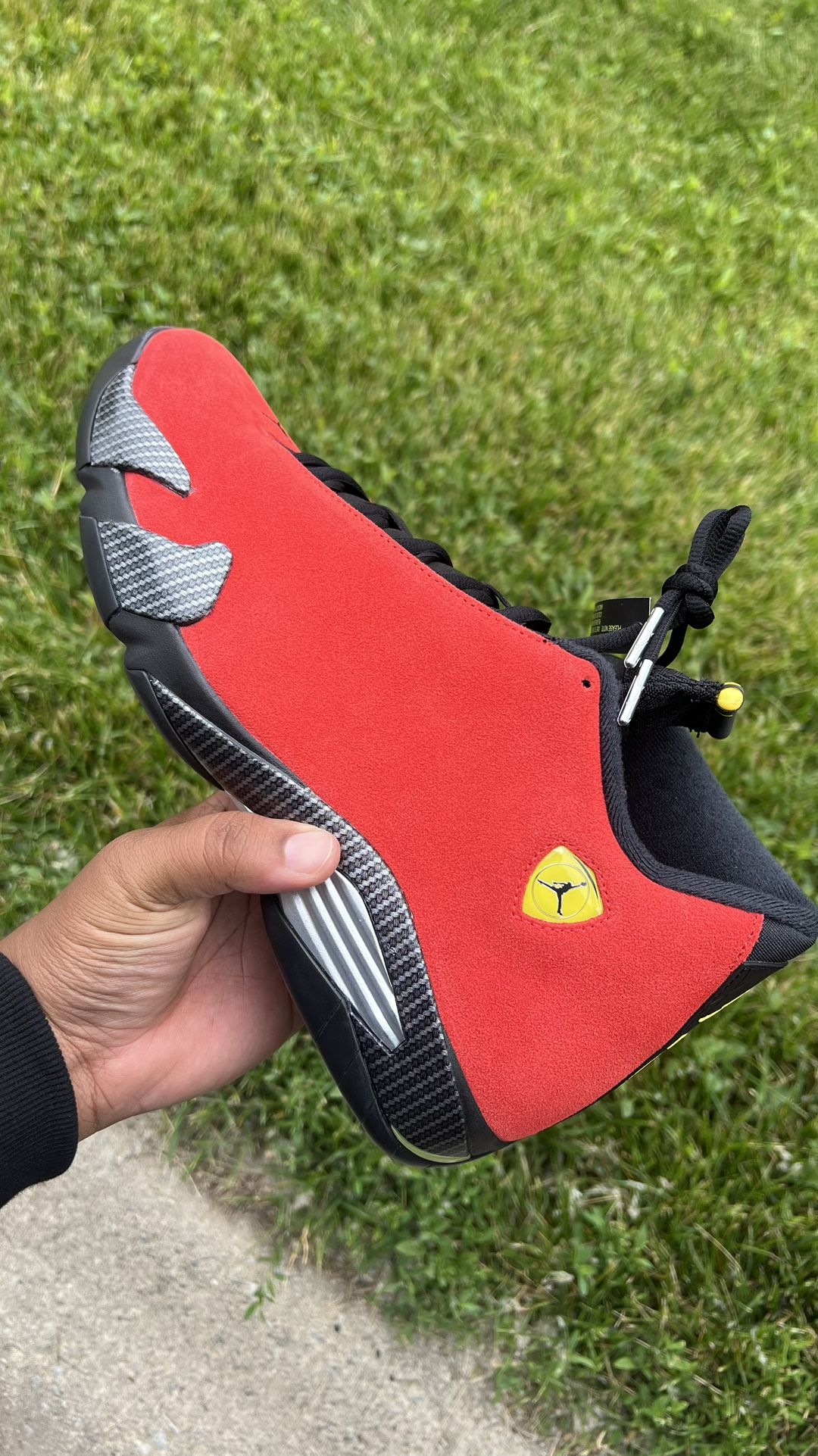 Jordan 14 Retro Ferrari Size 12 DS
