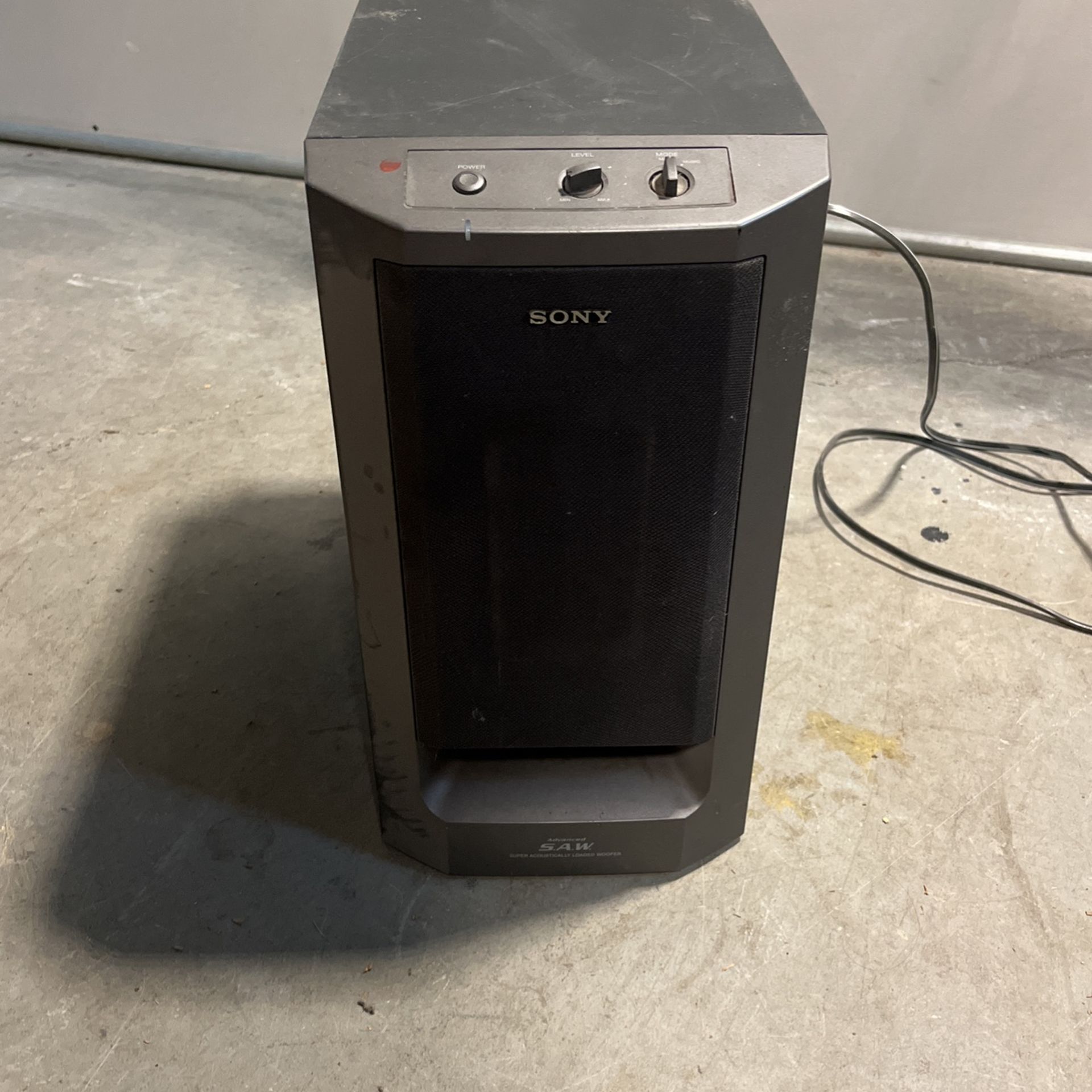 Sony Subwoofer