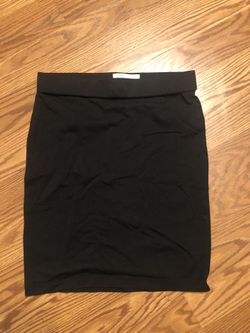 Forever 21 Black Skirt Junior Size M