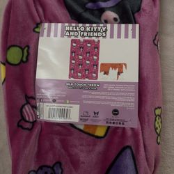 Hello Kitty & Kuromi Throw Blanket