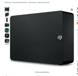 Seagate Expansion 20TB External Hard Drive
