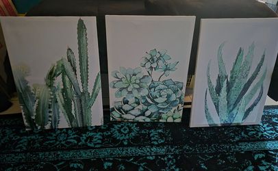 3 canvas set