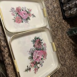 Toyo Made In Japan Vintage Serving Trays