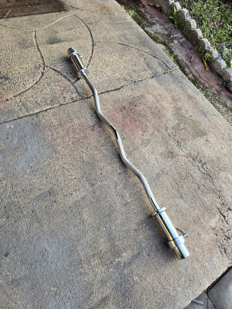 Weight Olympic Curl Bar