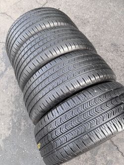 I Am Selling This Used Set 245/45R18 (100H) Goodyear Eagle Sport All Season MOE