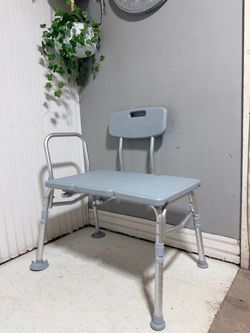 Transfer bench, shower bench