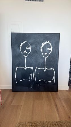 CB2 large wall art