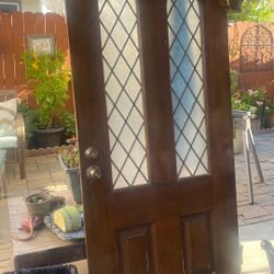 Exterior Wood Door