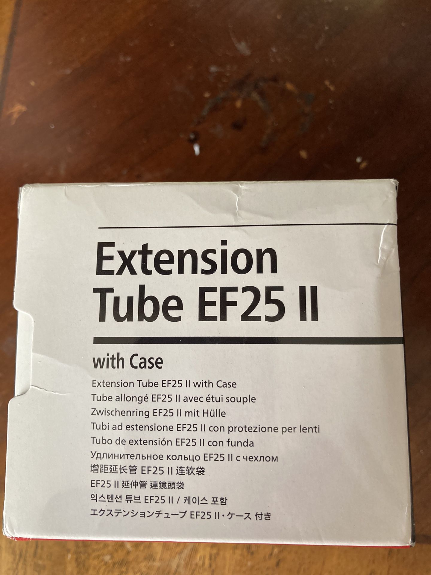Canon Extension Tube EF25 II with Cade